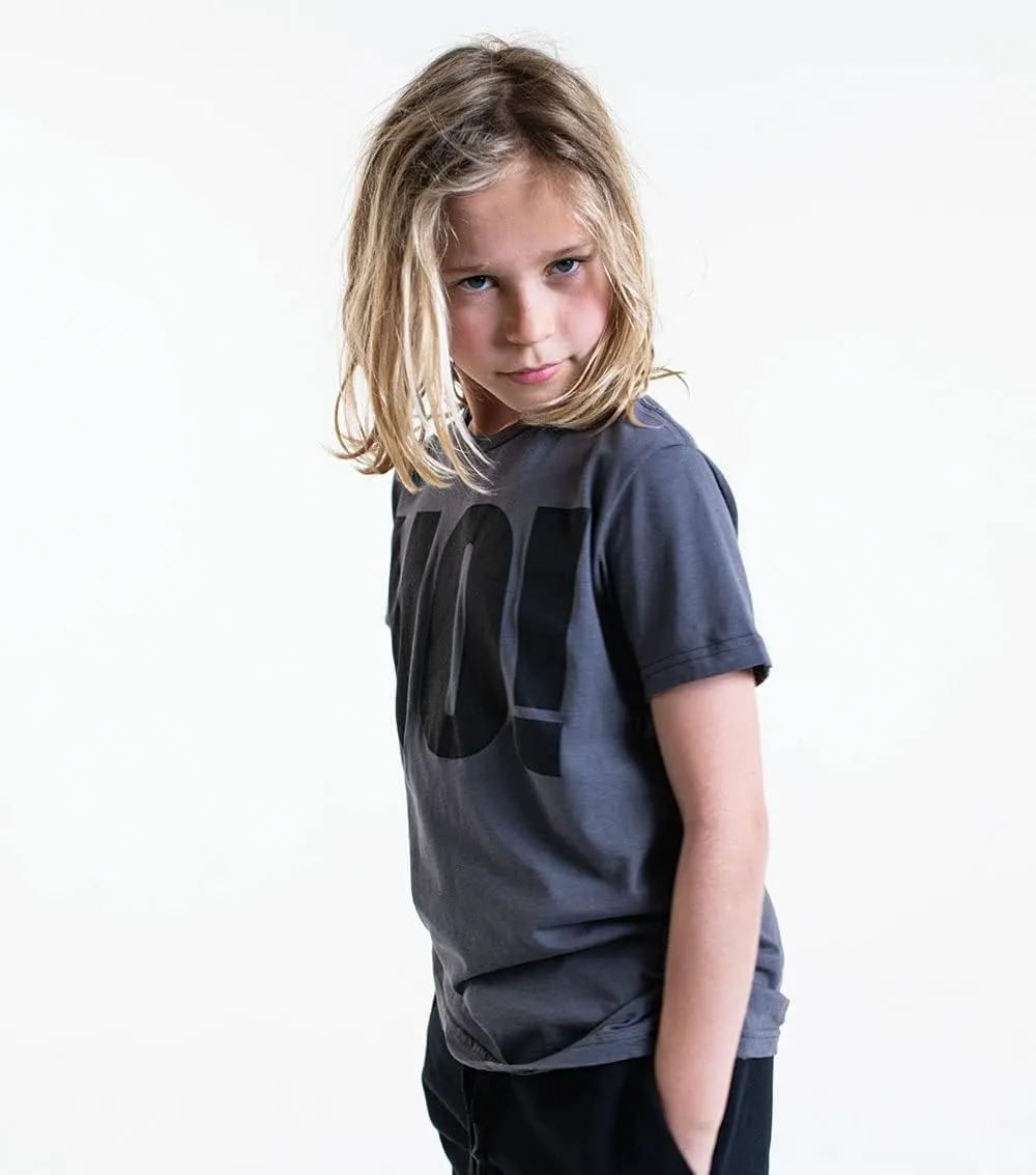 NUNUNU Short Sleeve T-Shirt for Kids, Girls and Boys. Unisex, 100% Cotton, Fun Print