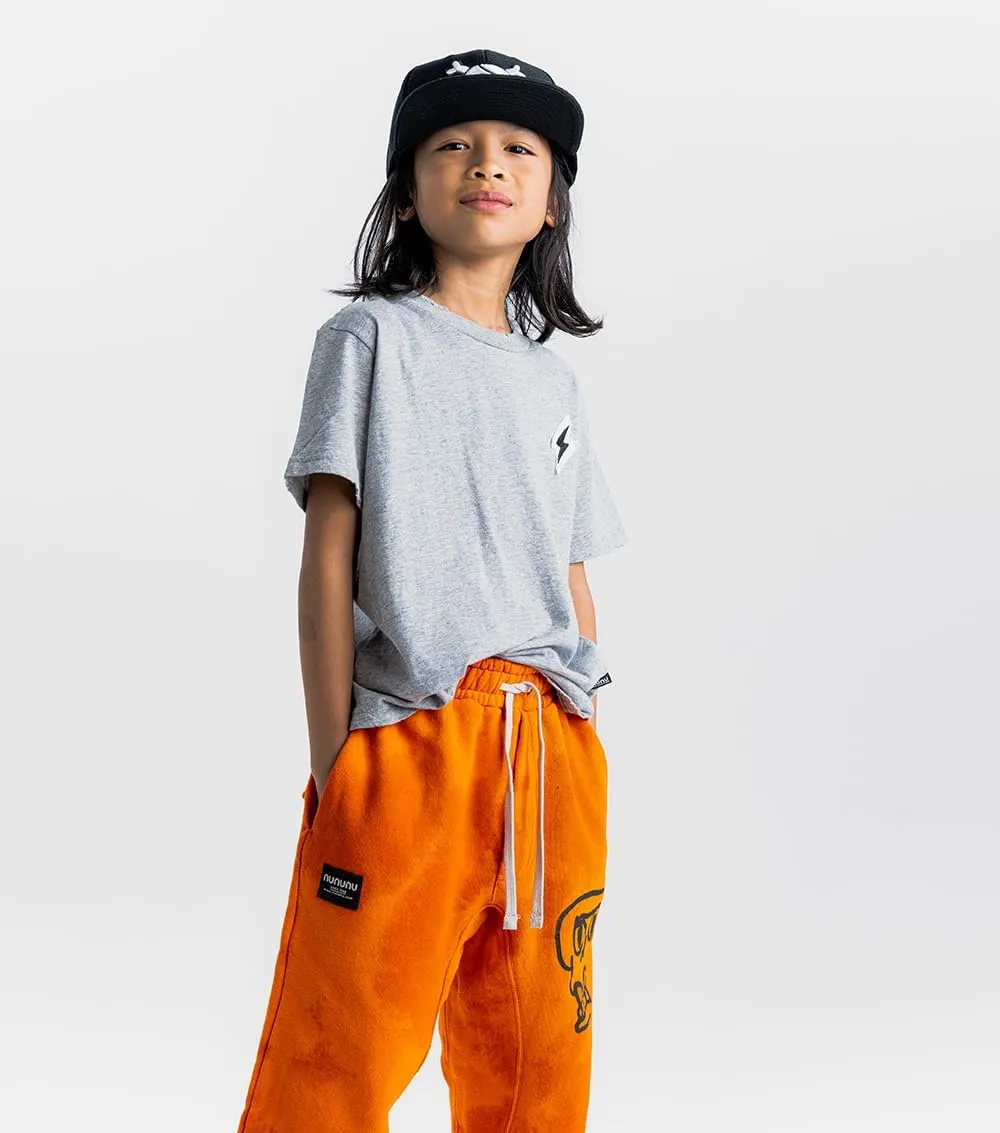 NUNUNU Short Sleeve T-Shirt for Kids, Girls and Boys. Unisex, 100% Cotton, Fun Print