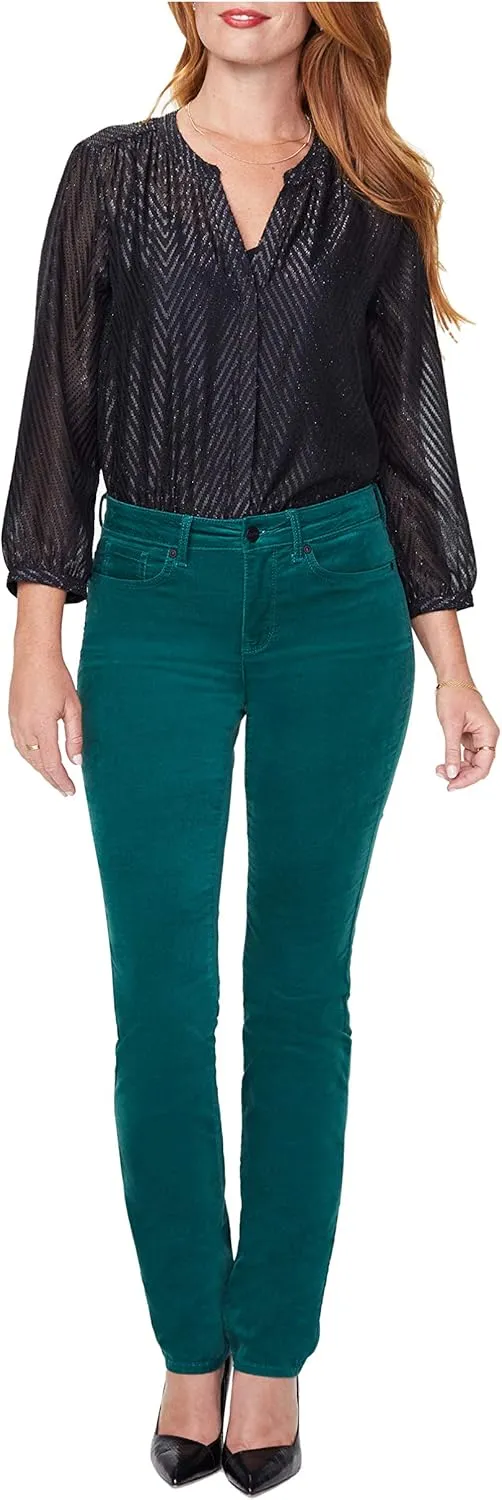 NYDJ Womens Petite Sheri Slim Jeans - Slimming & Flattering Fit