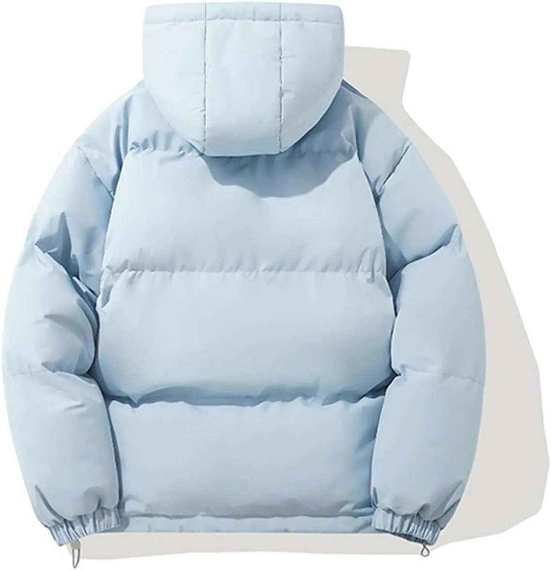 Puffer Jackets for Women Hooded Windproof Winter Coat with Recycled Insulation Winter Slim Short Puffer Coat Women