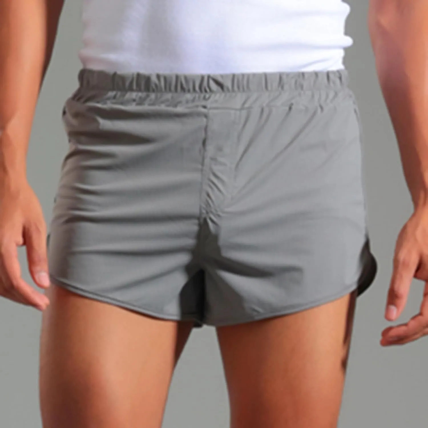 Quick Dry Gym Shorts Men Elastic Waist Running Shorts Lightweight Athletic Shorts Casual Summer Shorts Loose Shorts