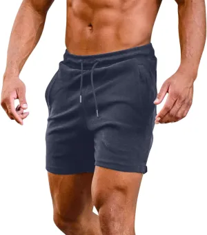 Shorts Men Casual,Men's Sport Fashion Cargo Pants Straight Leg Loose Shorts Beach Pants Workout Cotton Shorts