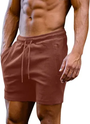 Shorts Men Casual,Men's Sport Fashion Cargo Pants Straight Leg Loose Shorts Beach Pants Workout Cotton Shorts