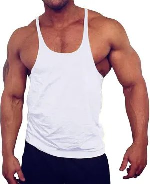 Sport Tank Tops for Men Casual Sleeveless Muscle T Shirts Gym Bodybuilding Moisture Wicking Workout Sweat Shirt Vests