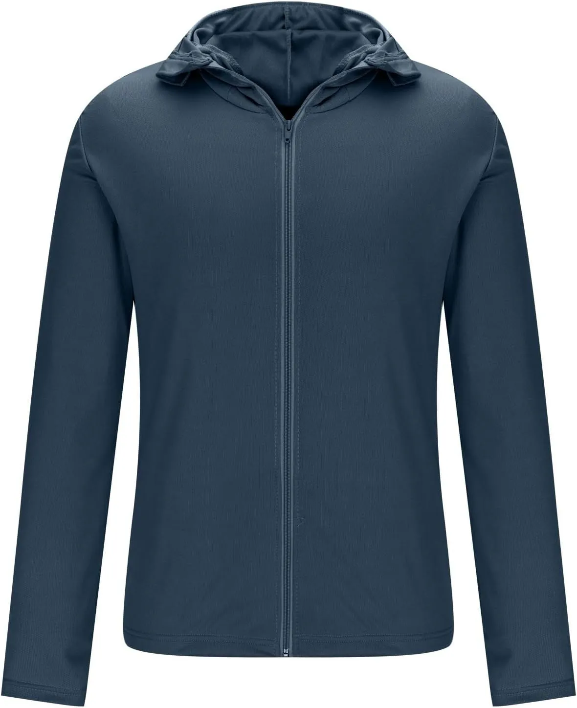 Sun Shirts for Men Hooded UPF 50  Fishing Shirt SPF UV Sun Hoodie Rash Guard Long Sleeve Outdoor Hiking Swim Shirts