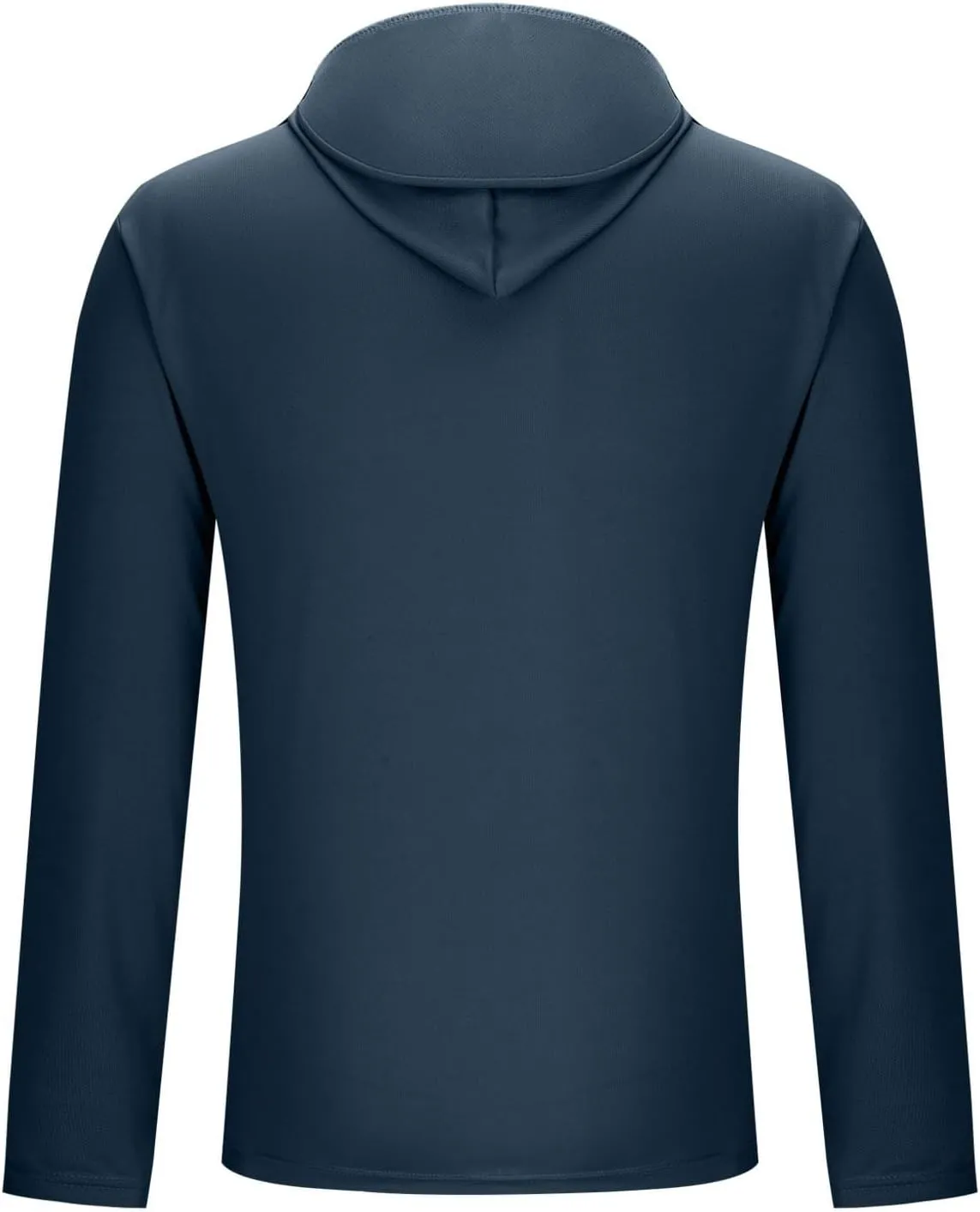 Sun Shirts for Men Hooded UPF 50  Fishing Shirt SPF UV Sun Hoodie Rash Guard Long Sleeve Outdoor Hiking Swim Shirts