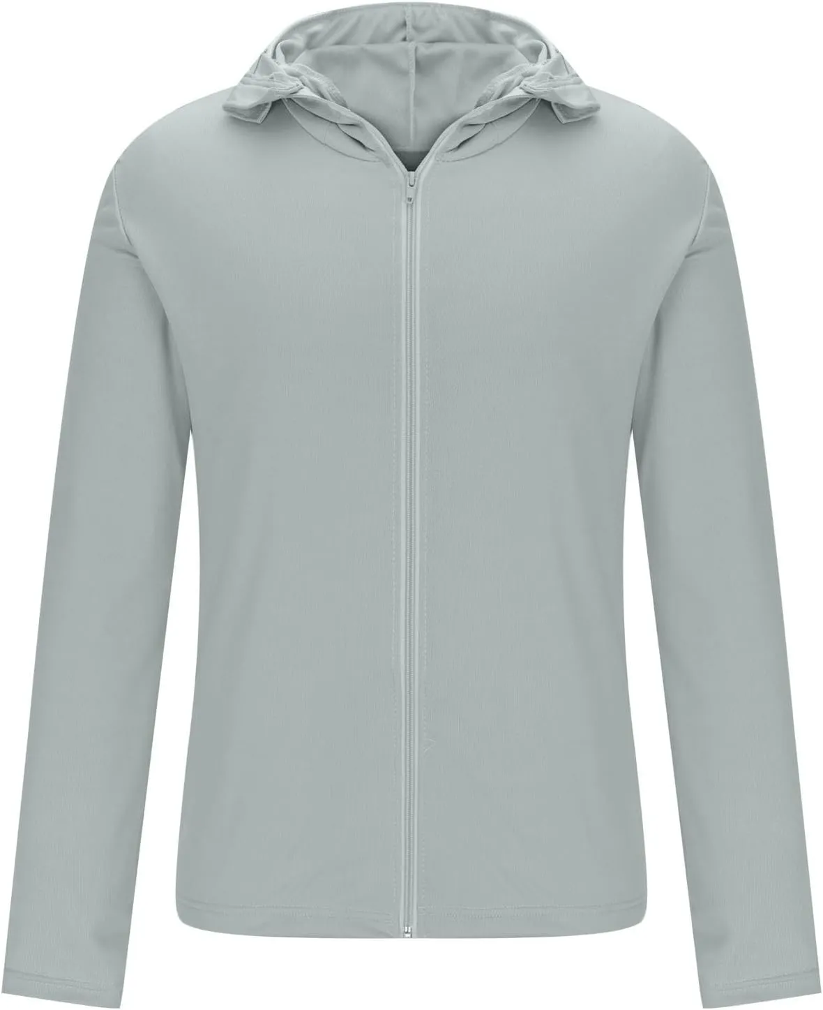 Sun Shirts for Men Hooded UPF 50  Fishing Shirt SPF UV Sun Hoodie Rash Guard Long Sleeve Outdoor Hiking Swim Shirts