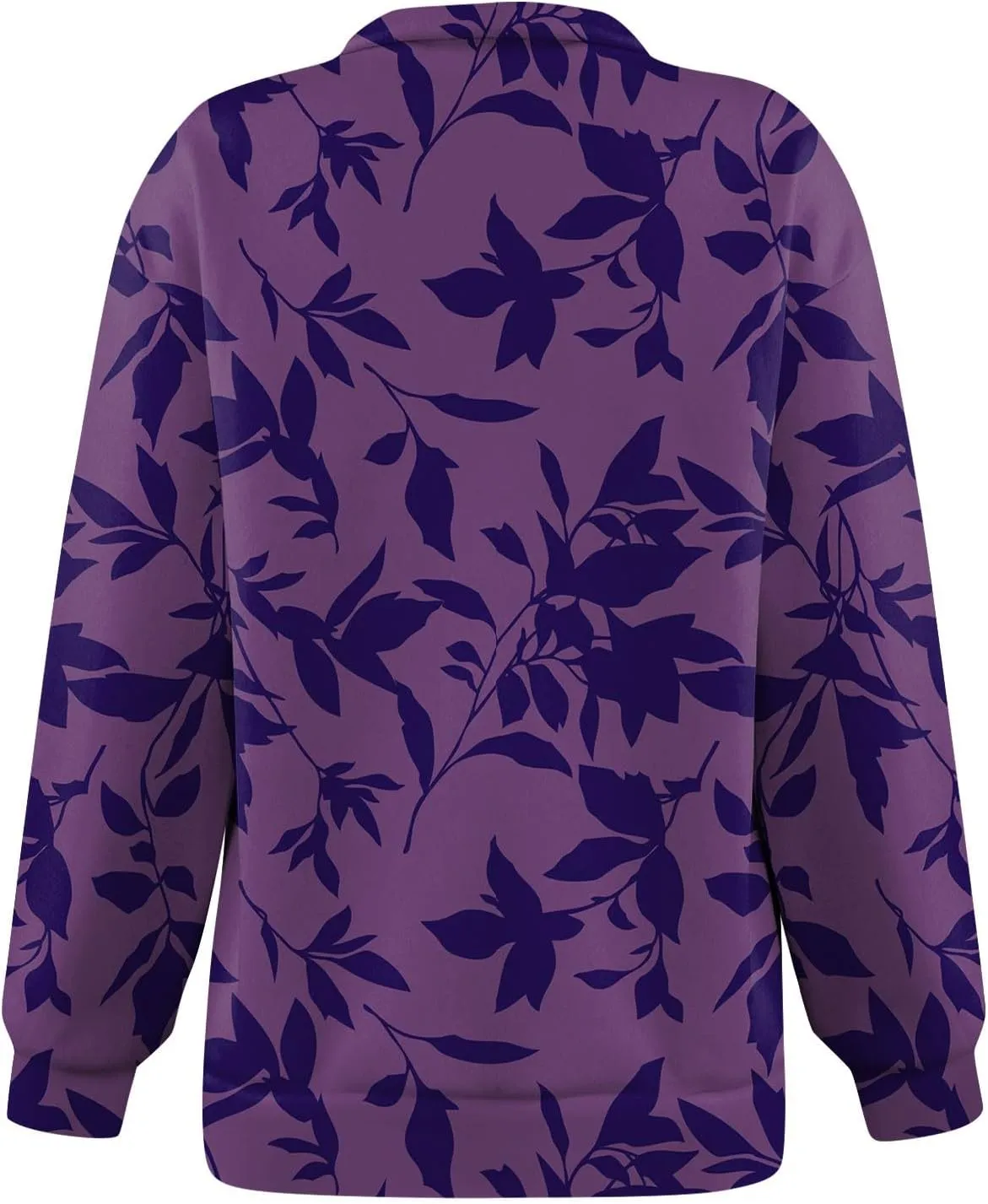 Sweatshirt For Women Fall Casual Hoodies Y2K Quarter Zip Pullover Boho Long Sleeve Plus Size Sweatshirt
