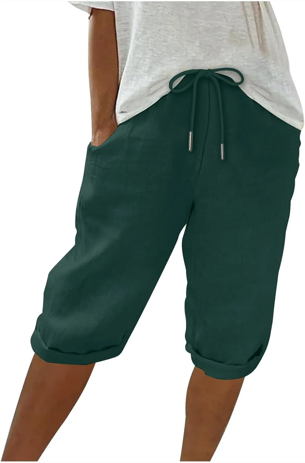 TARIENDY Sweat Shorts Womens Loose Fit Casual Pants Trendy 2025 Summer Going Out Sweatpants High Waisted Elastic Shorts
