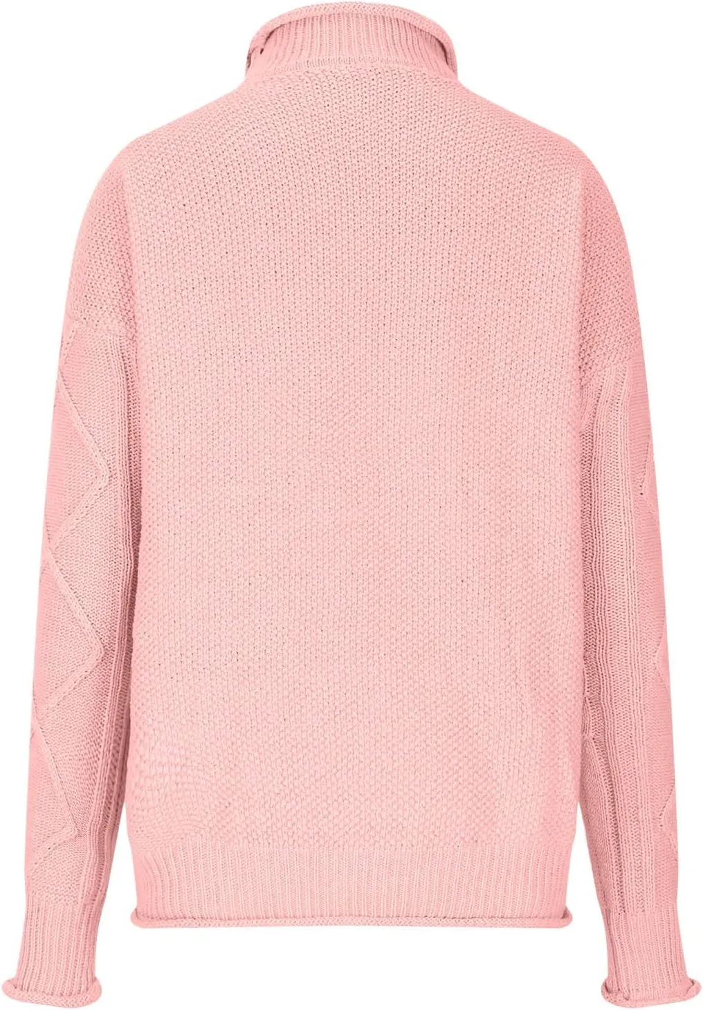 Women Oversized Sweater Turtle Neck Dressy Knit Sweater Pullover Tops Chunky Long Sleeve Y2K Sweater Blouse for Fall