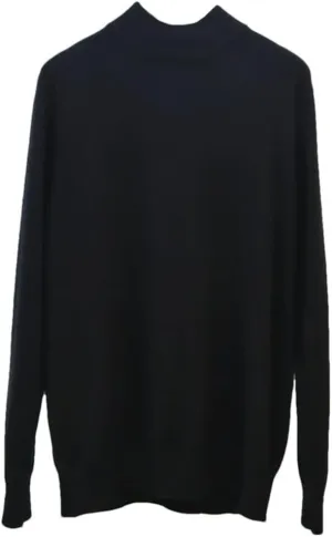 Women Thick Cashmere Sweater Mock Neck Knit Sweaters Pullover Turtleneck Oversized Jumpers