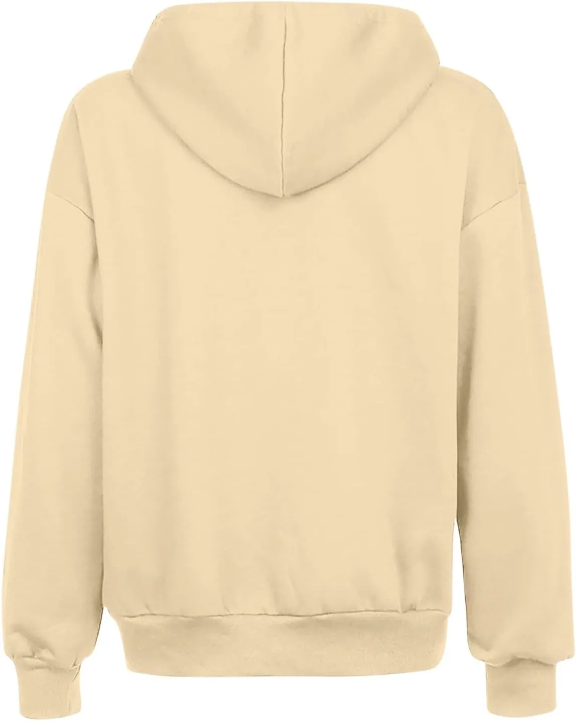 Women's Casual Hoodies Long Sleeve Hooded Zipper Solid Color Coat Casual Warm Outwear Women's Casual Hoodies Long