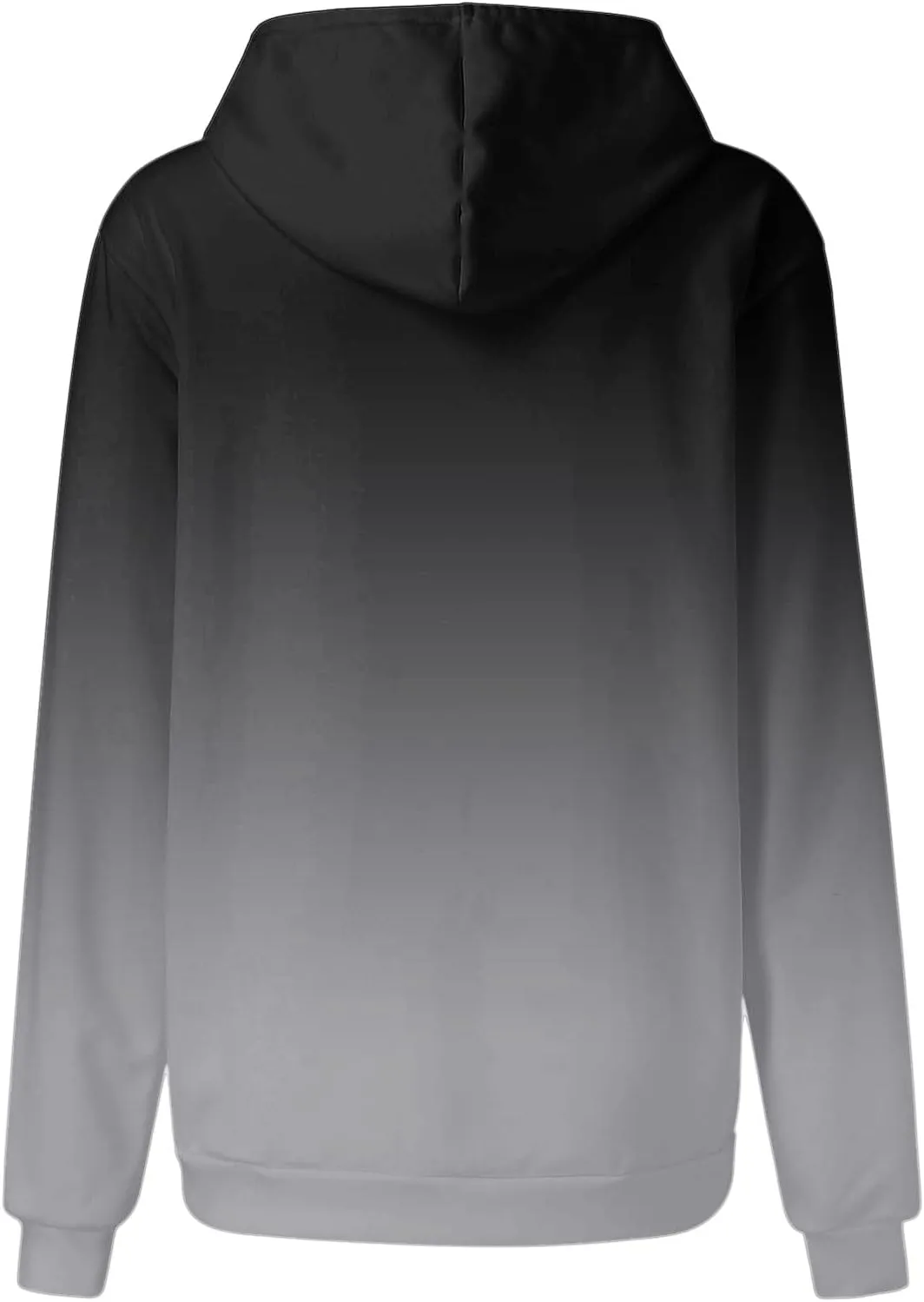 Women's Casual Hoodies Long Sleeve Pullover Hooded Sweatshirt Oversized Loose Lightweight Tie Dye Drawstring Sweaters Pocket