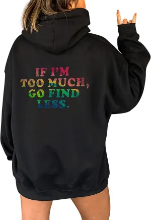 Women's Casual Hoodies Long Sleeve Women's Print Long Sleeved Sweatshirt Blouse Sweaters Casual Fashion Jackets