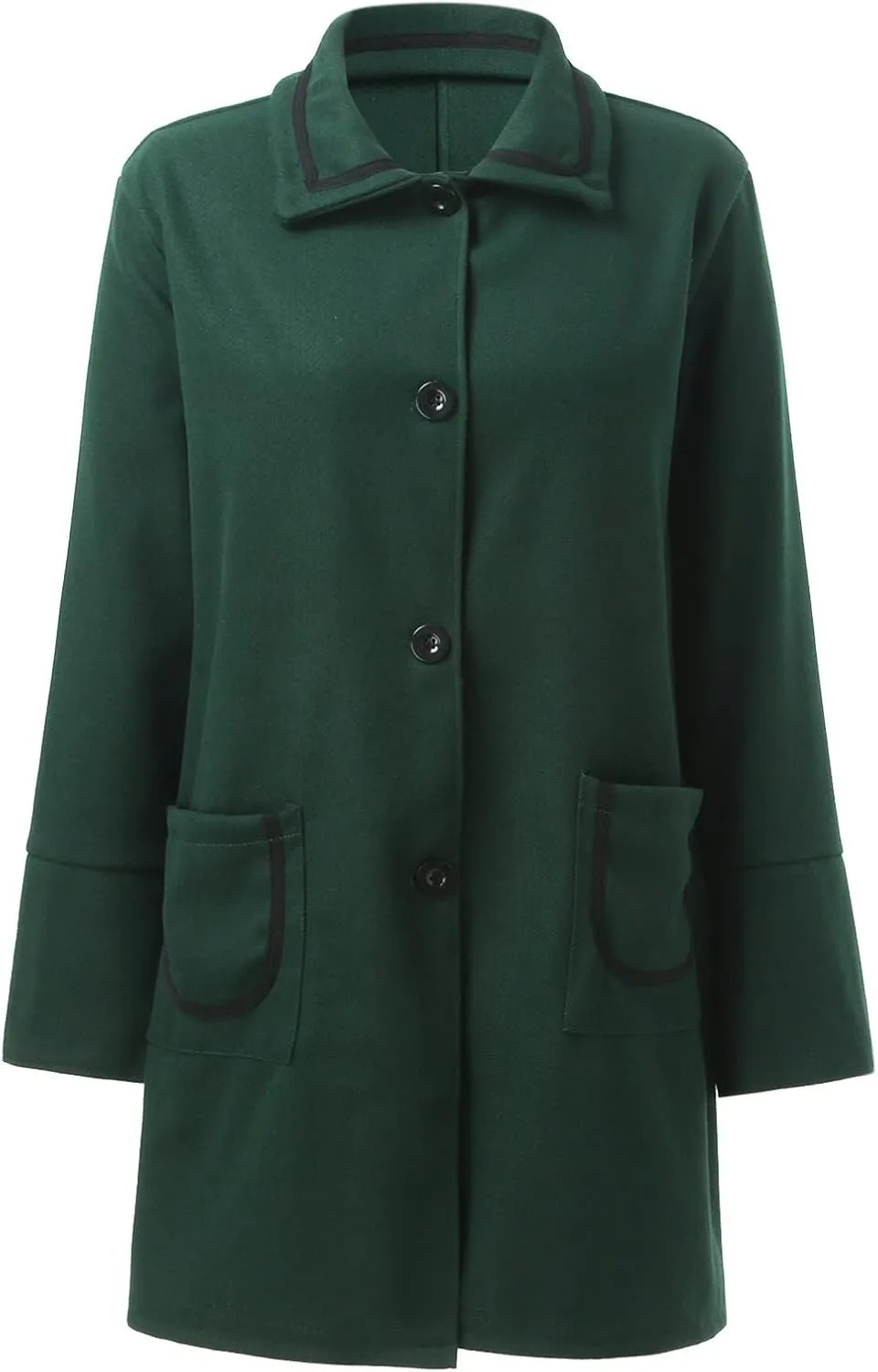 Women's Fall Trench Coat 2025,Casual Fashion Elegant Long Sleeve Outwear Plus Size Hooded With Pockets Jackets Y2k