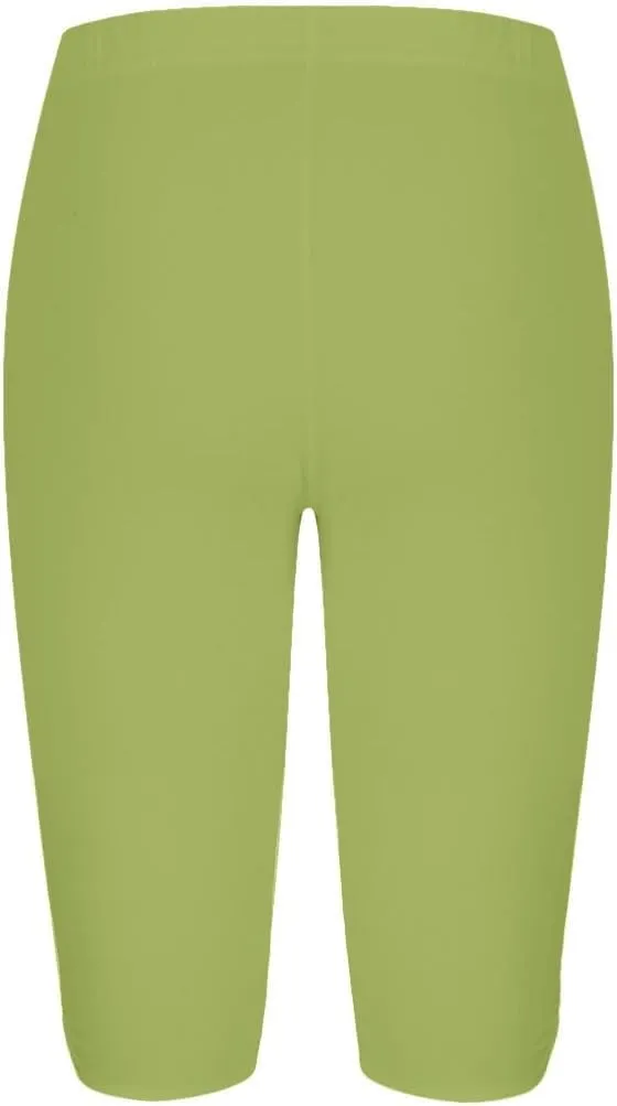 Womens High Waisted Shorts Plus Size Athletic Running Shorts Workout Gym Quick Dry Shorts Solid Skinny Short Pants