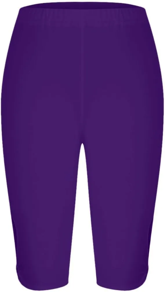 Womens High Waisted Shorts Plus Size Athletic Running Shorts Workout Gym Quick Dry Shorts Solid Skinny Short Pants