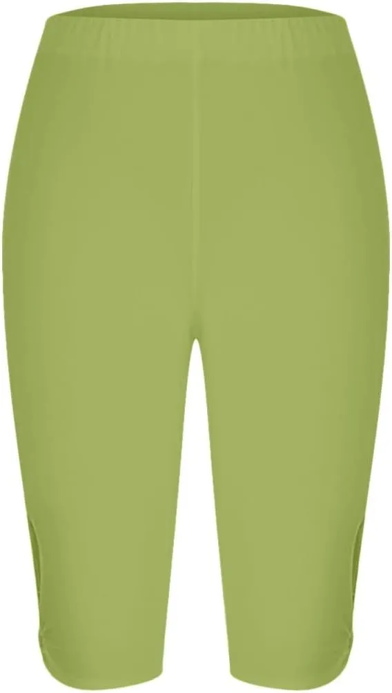 Womens High Waisted Shorts Plus Size Athletic Running Shorts Workout Gym Quick Dry Shorts Solid Skinny Short Pants
