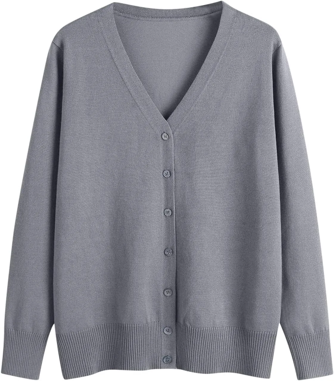 Womens Knit Cardigan Open Front Button Down Sweaters Solid V Neck Sweater 2025 Soft Warm Cardigan Cable Knit Cardigan
