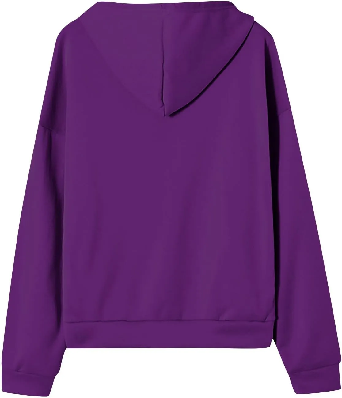 Women's Lightweight Hoodies Full Zip Up Oversized Sweatshirts with Pockets Long Sleeve Soft Hooded Jackets