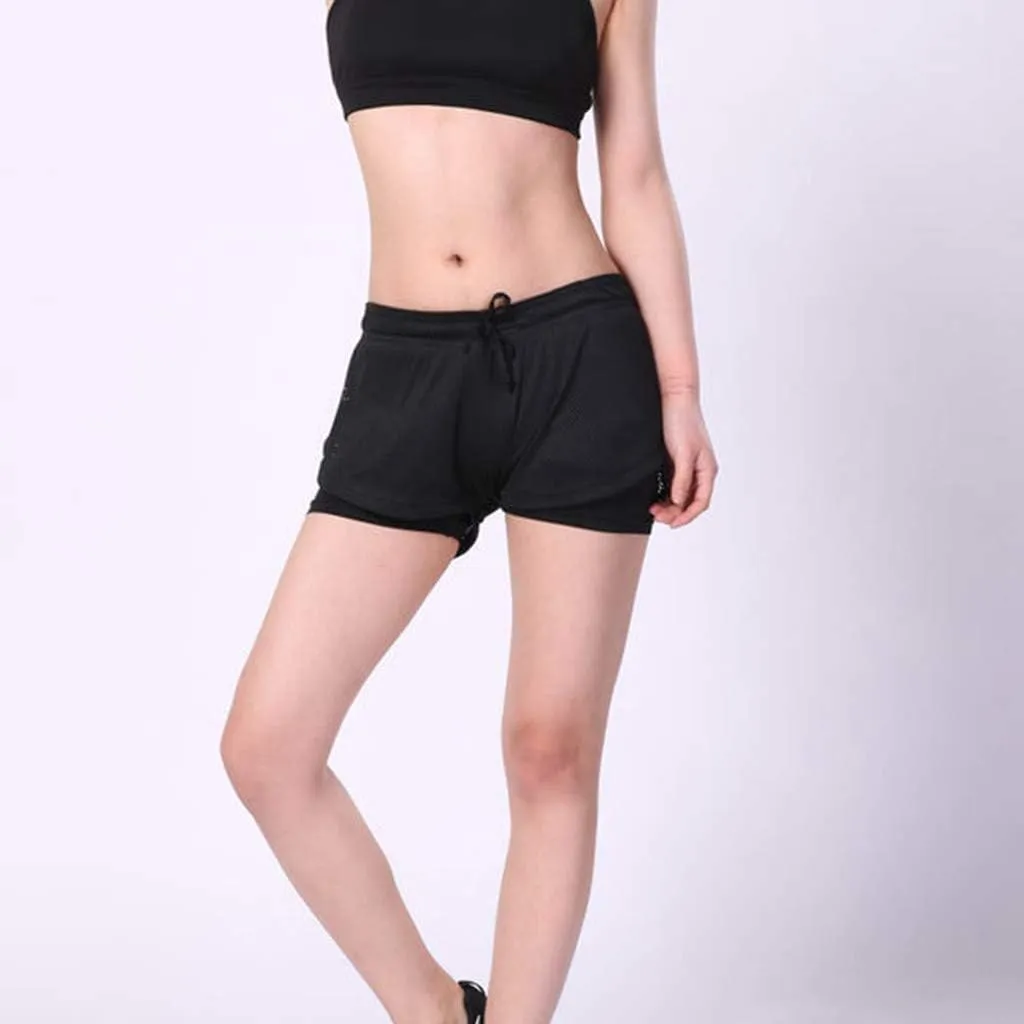 Women's Shorts Comfy Relaxed Fit Running Athletic Loose Solid Quick Dry for Gym Workout Track