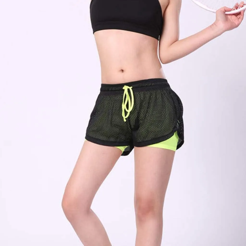 Women's Shorts Comfy Relaxed Fit Running Athletic Loose Solid Quick Dry for Gym Workout Track