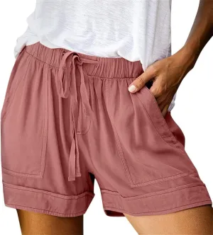 Womens Summer Shorts Casual Sweat Shorts Soft Comfortable Shorts Quick Dry Pants for Yoga Lounge Running