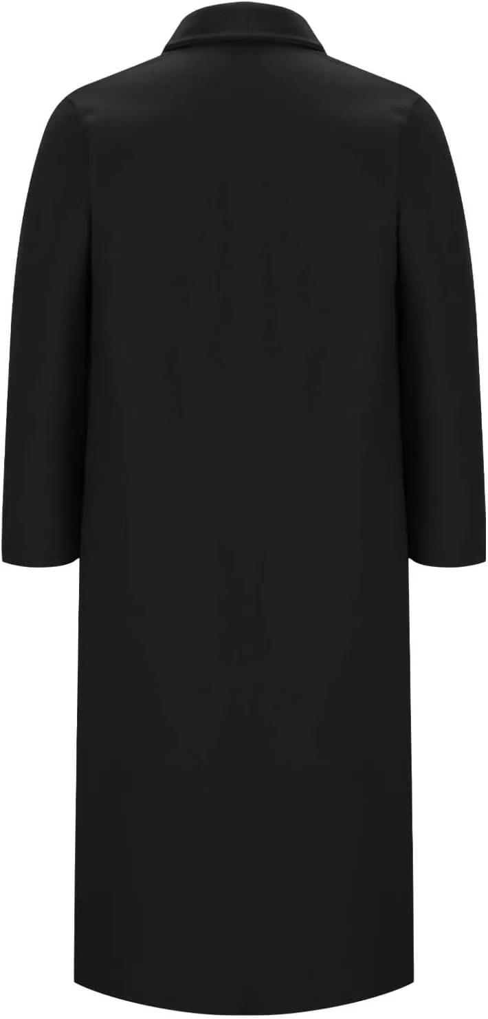Women's Wool Coats Oversized Notched Collar Pea Coats Casual Open Front Long Winter Jackets Formal Work Trench Coat