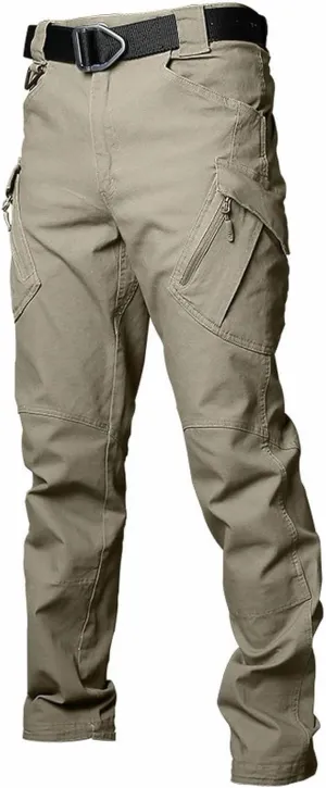 Work Pants for Men Cargo Pants Men's Elastic Multi Pocket Pants Outdoor Straight Tube Workwear Pantaln Cargo Hombre