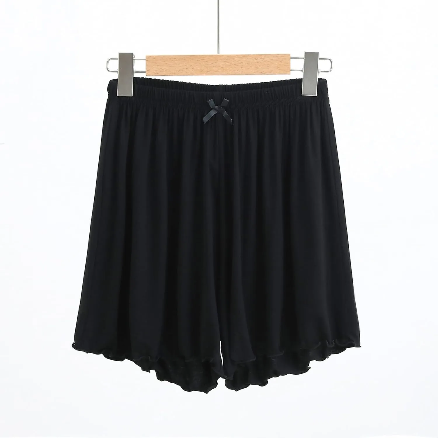 ZDRZK Womens Shorts Dressy Casual Elastic Waist Loose Lightweight Shorts Knee Length Quick Dry Moisture Wicking Shorts