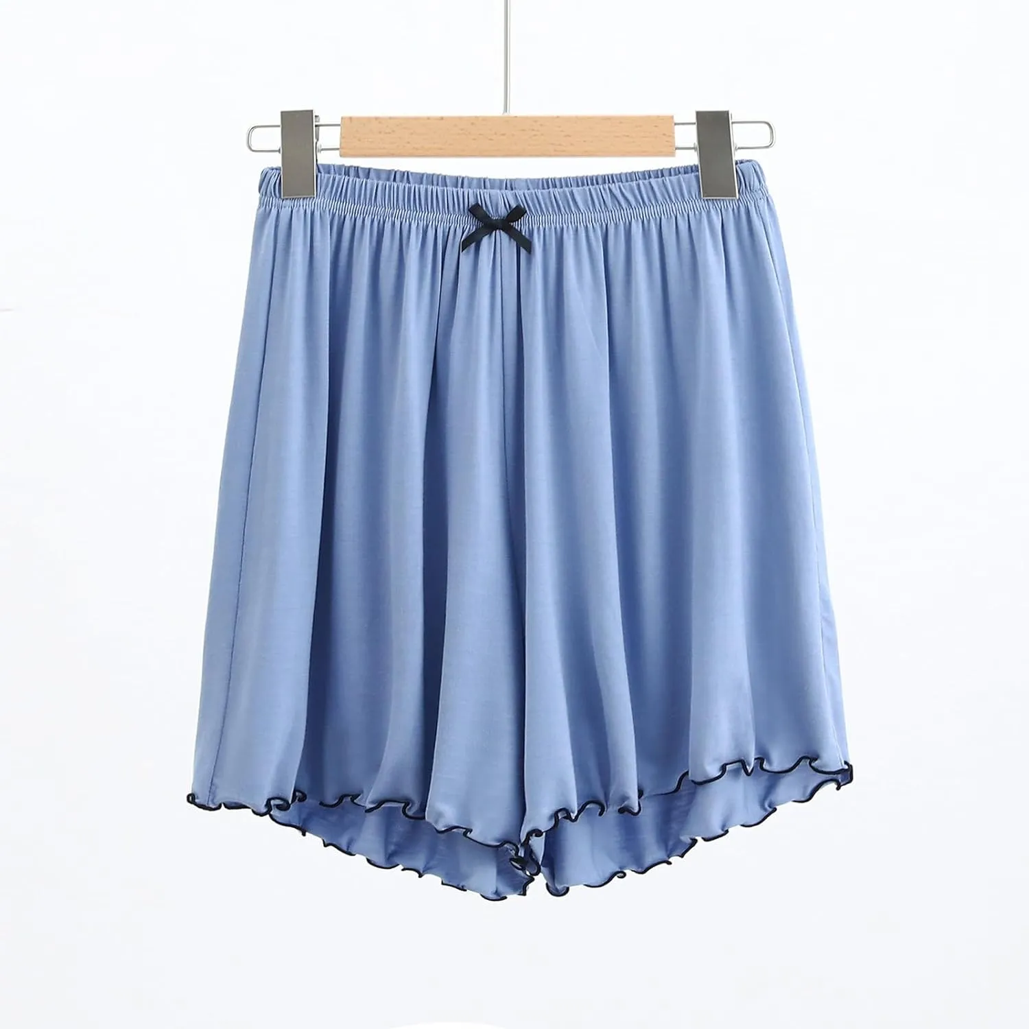 ZDRZK Womens Shorts Dressy Casual Elastic Waist Loose Lightweight Shorts Knee Length Quick Dry Moisture Wicking Shorts