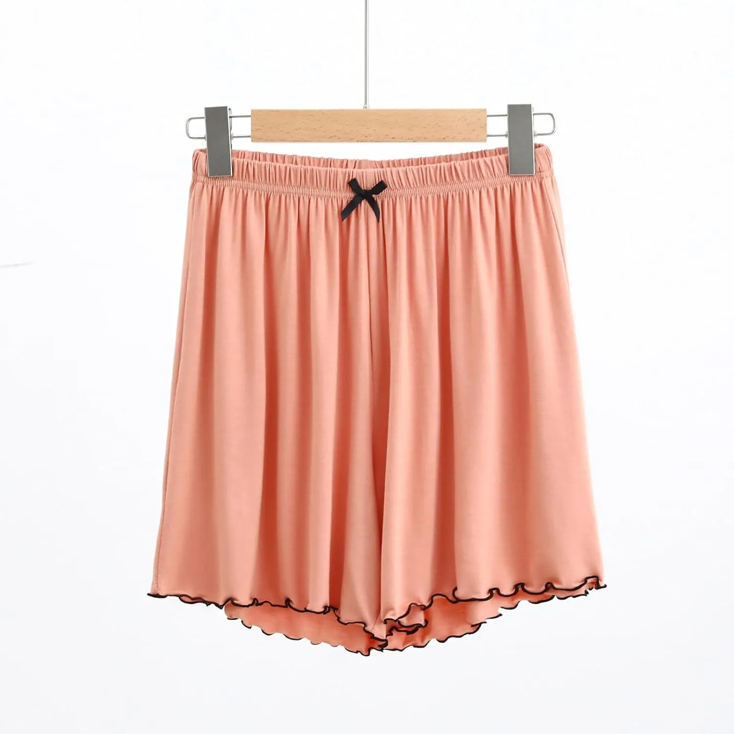 ZDRZK Womens Shorts Dressy Casual Elastic Waist Loose Lightweight Shorts Knee Length Quick Dry Moisture Wicking Shorts